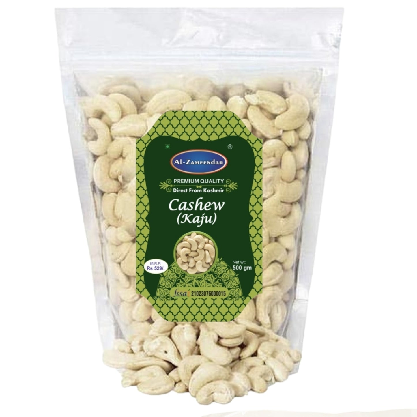 Al-ZameendarRPremium Cashew 1 Kg(Kaju)