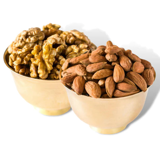 Combo (Mamra Almond 1kg+ Kashmiri walnut giri 1 kg)